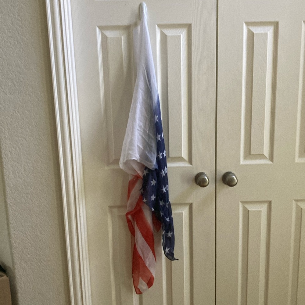 American Flag Shawl